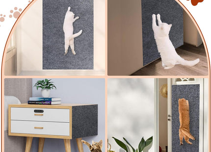 Alfombrilla Rascadora Autoadhesiva para Gatos