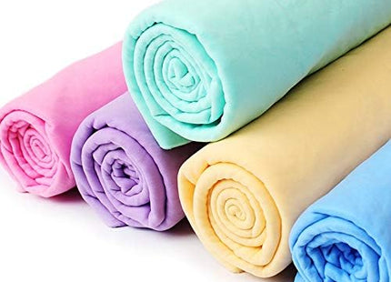 Toalla Absorbente PVA para Mascotas 🐶🛁 | Súper Absorción y Secado Rápido