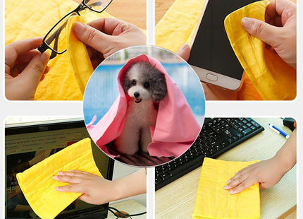 Toalla Absorbente PVA para Mascotas 🐶🛁 | Súper Absorción y Secado Rápido